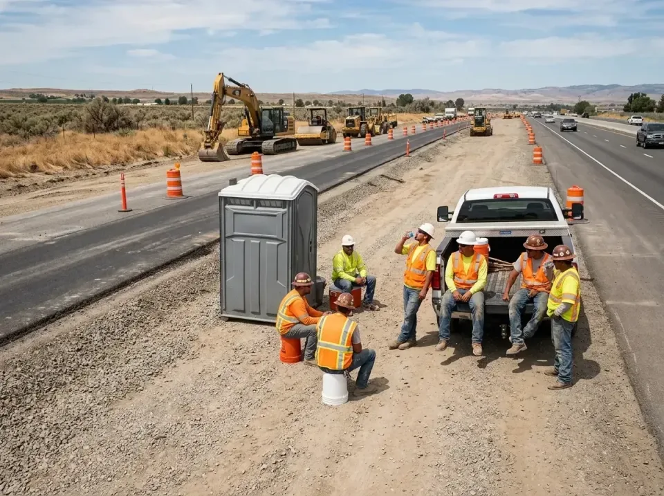 highway-road-construction-crew-007 — frequently asked questions, Porta Potty and Restroom Rentals in Arcata, CA